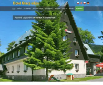 Hotel-Stary-MLYN.com(Hotel Stary MLYN) Screenshot