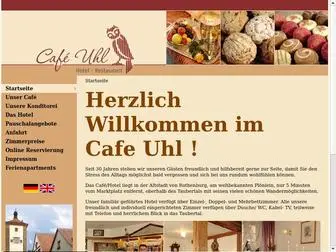 Hotel-UHL.de(Hotel Restaurant Cafe Uhl) Screenshot