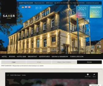 Hotel-Villa-Saxer.de(AKZENT Hotel Villa Saxer) Screenshot