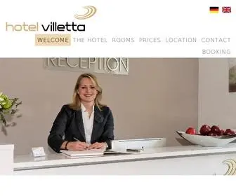 Hotel-Villetta.de(Hotel villetta) Screenshot