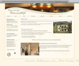 Hotel-Wasserschloss.de(Hotel Wasserschloß) Screenshot