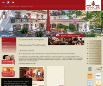 Hotel-Winkler.com(Gipfelblick Chalets) Screenshot