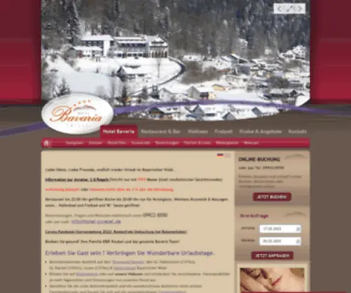 Hotel-Zwiesel.de(Sterne Wohlfühlhotel Bavaria in Zwiesel) Screenshot