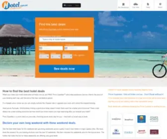 Hotel.com.au(Compare and book the best hotel deals guaranteed) Screenshot