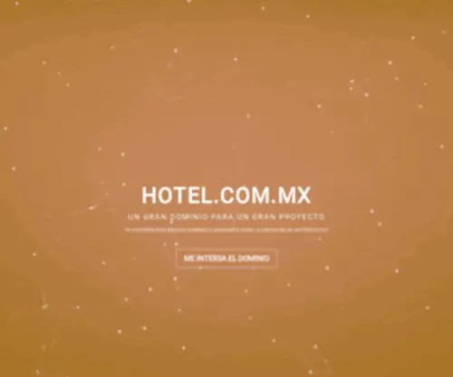 Hotel.com.mx(Hoteles en México) Screenshot