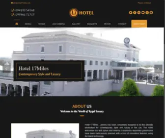 Hotel17Miles.com(Jammu's Best) Screenshot