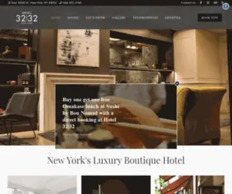 Hotel3232NYC.com(All the energy and excitement of New York City) Screenshot