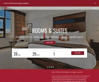 Hotel43.com(Stay with us at our boutique hotel in downtown Boise. Hotel 43) Screenshot