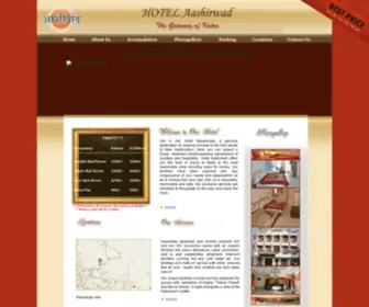 Hotelaashirwadkatra.com(Hotel Ashirwad) Screenshot