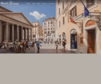 Hotelabruzzi.it(Albergo Abruzzi Rome) Screenshot