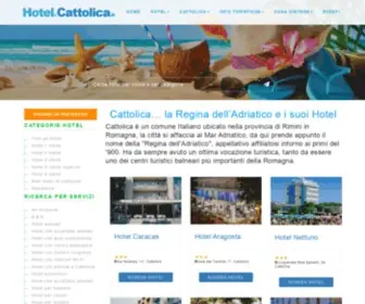 Hotelacattolica.it(Hotel e alberghi di Cattolica suddivisi per servizi e categorie) Screenshot
