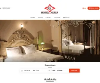 Hoteladria-KS.com(Hotel Adria) Screenshot