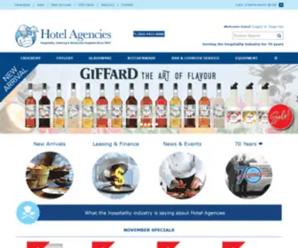 Hotelagencies.com.au(Hotel Agencies Hospitality Catering & Restaurant Supplies) Screenshot