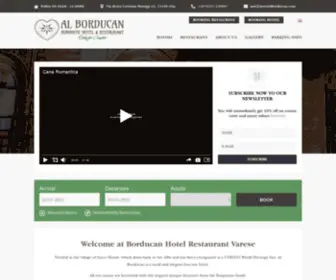 Hotelalborducan.com(Hotel Al Borducan Varese Sacro Monte) Screenshot