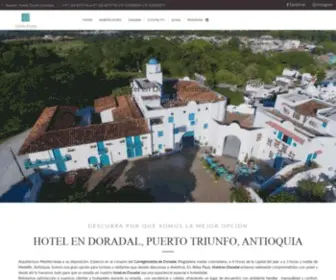 Hotelaldeaplazadoradal.com(Hotel en Doradal cerca a Hacienda Nápoles) Screenshot