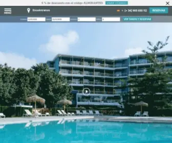 Hotelalmirante.com(Hotel Almirante) Screenshot