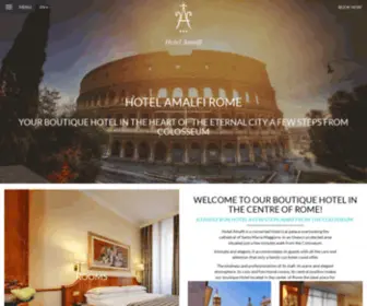 Hotelamalfiroma.it(Boutique Hotel near Colosseum Rome) Screenshot