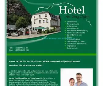 Hotelambergoybin.de(Hotel am berg oybin) Screenshot