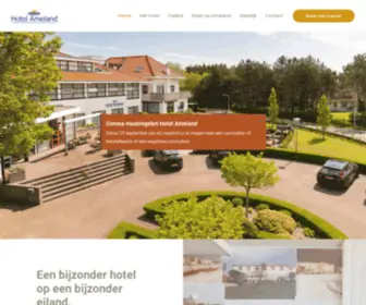 Hotelameland.nl(Hotel Ameland) Screenshot