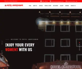 Hotelamreshwar.com(Our Fully luxury hotel) Screenshot