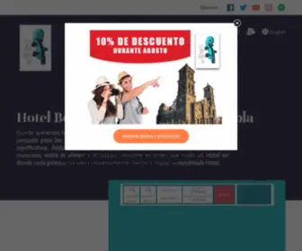 Hotelandante.mx(Hotel Andante) Screenshot