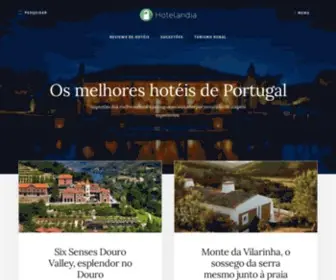Hotelandia.pt(Os melhores hotéis de Portugal) Screenshot