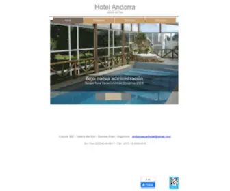 Hotelandorra.com.ar(Inicio) Screenshot