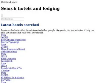 Hotelandplace.com(Hotels) Screenshot