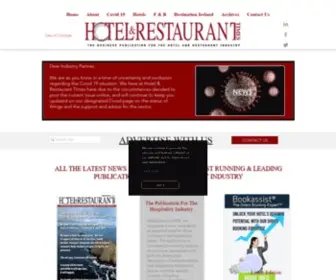Hotelandrestauranttimes.ie(Hotel & Restaurant Times) Screenshot