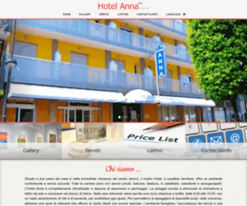 Hotelannacaorle.it(Caorle (it)) Screenshot