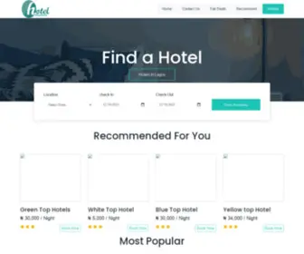 Hotelanywhere.ng(Find a Hotel) Screenshot