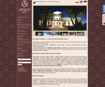 Hotelapollo.pl(Strona główna) Screenshot