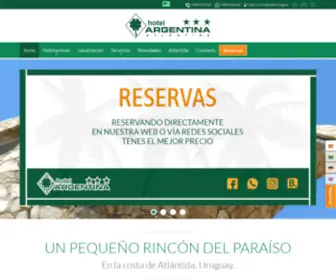 Hotelargentina.com.uy(Atlántida) Screenshot