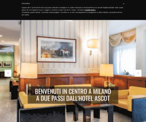 Hotelascotmilano.it(Hotel 4 stelle Milano) Screenshot