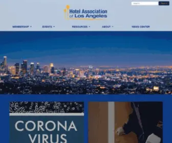 Hotelassociationla.com(Hotel Association of Los Angeles) Screenshot