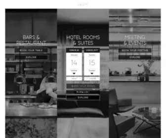 Hotelatsix.com(Five star hotel in Stockholm. Hotel At Six) Screenshot