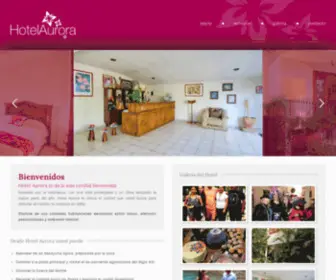 Hotelaurora.com.mx(Hotel san luis potosí) Screenshot