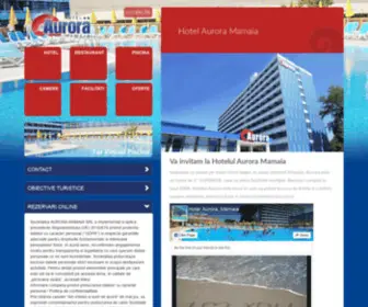 Hotelaurora.ro(Hotel Aurora Mamaia) Screenshot