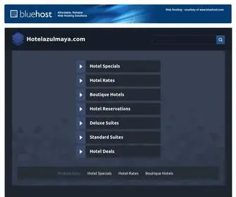 Hotelazulmaya.com(Welcome) Screenshot