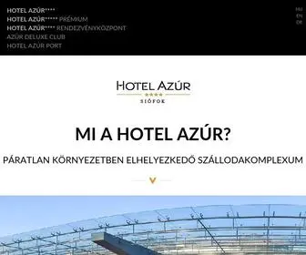 Hotelazur.hu(Hotel Azúr) Screenshot