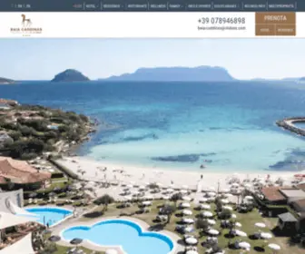 Hotelbaiacaddinas.it(Hotel Golfo Aranci Residence Costa Smeralda sul Mare) Screenshot