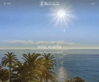 Hotelbalconeuropa.com(Hotel Balcón de Europa en Nerja) Screenshot