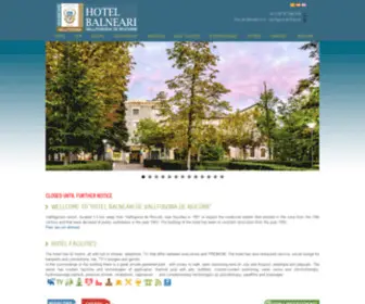 Hotelbalneari.com(Hotel Balneari de Vallfogona de Riucorb) Screenshot