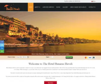 Hotelbanarashaveli.com(Best budget hotel in varanasi) Screenshot