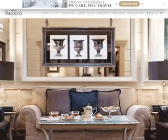 Hotelbarocco.it(Hotel Roma) Screenshot