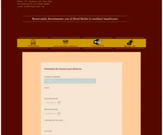 Hotelberlin.com.ar(Entre Ríos) Screenshot