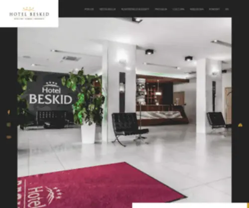 Hotelbeskid.pl(Hotel Beskid) Screenshot
