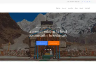 Hotelbikanerhouse.com(Hotel Bikaner House Kedarnath) Screenshot