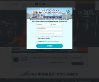 Hotelbluemb.com(Hotel BLUE) Screenshot