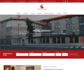 Hotelbosna.ba(Hotel BOSNA 1 Ilidza) Screenshot